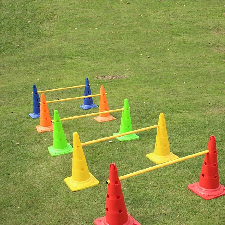 

Outdoor Sports Equipment Colorful Soccer Football Plastic Cone with Hole Soccer Disc Cones