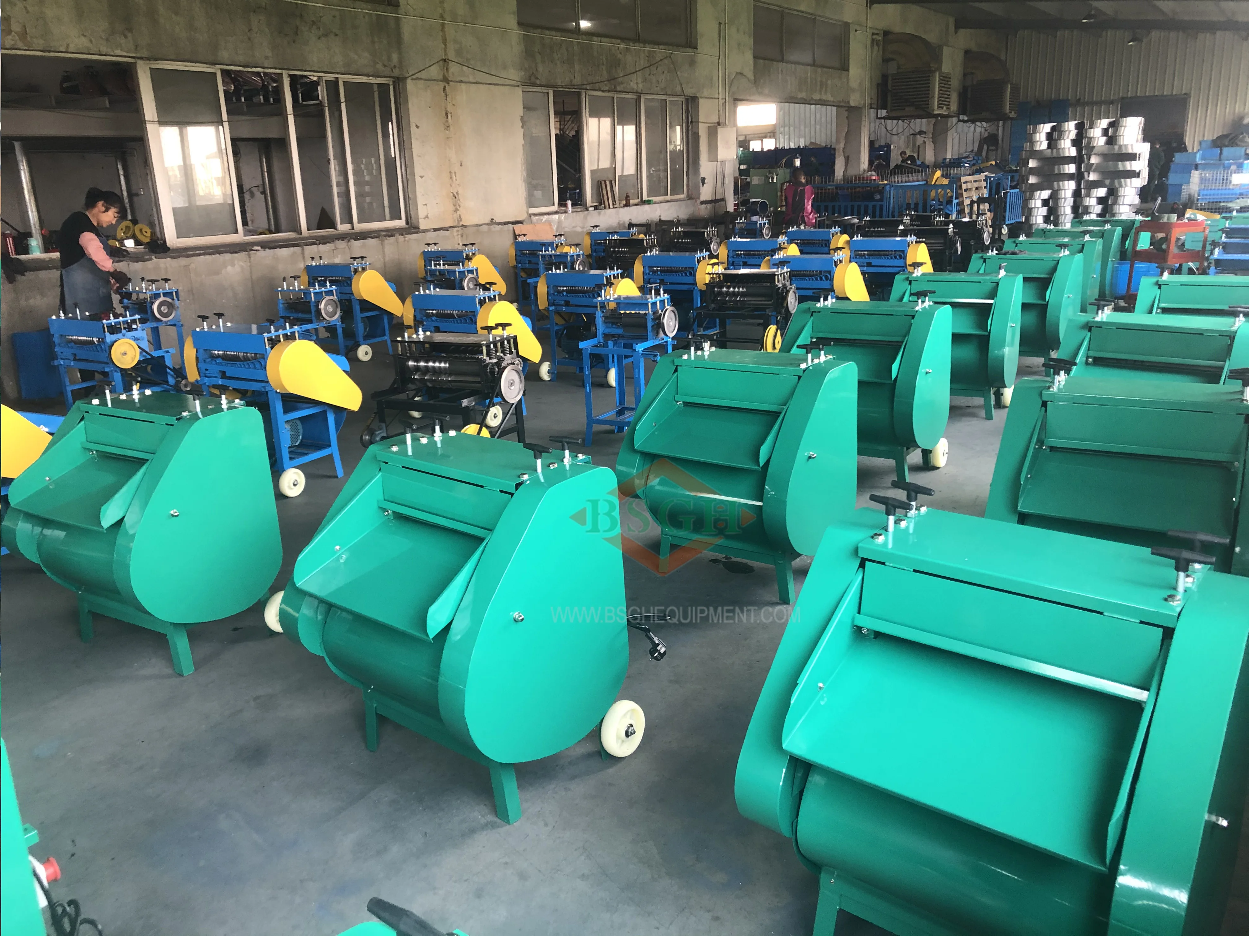 2021 Canton Fair Scrap Copper Wire Stripping Machinary Copper Wire Stripper Machine Aluminum