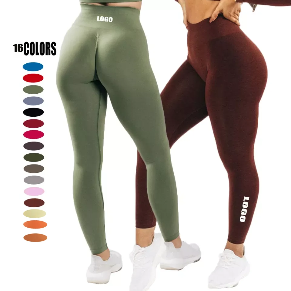 

YIYI Best Selling Woman Scrunch Butt Leggings High Stretchy Fitness Yoga Pants High Waisted Seamless Yoga Pants