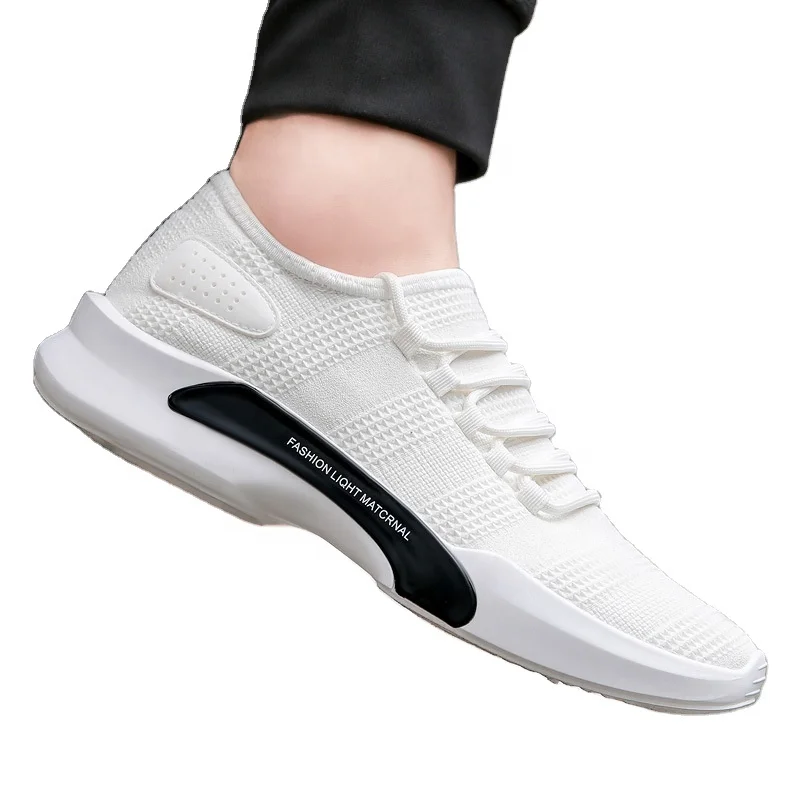 

Cool simple style fashion sneakers for men sport casual shoes, Black, grey, white