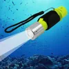 Professional scuba diving lights torch diving LED flashlight underwater 30 meters