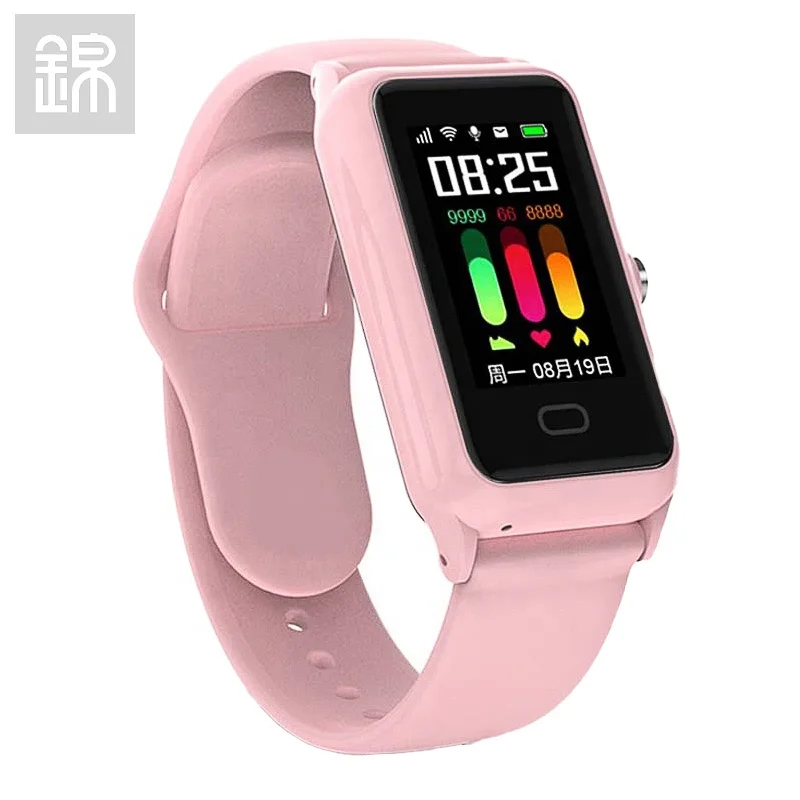 

JY-Mall DS66 Smart bracelet Support SIM card IP66 with GPS wifi heart rate blood oxygen monitor large screen full lady watch, 3colors