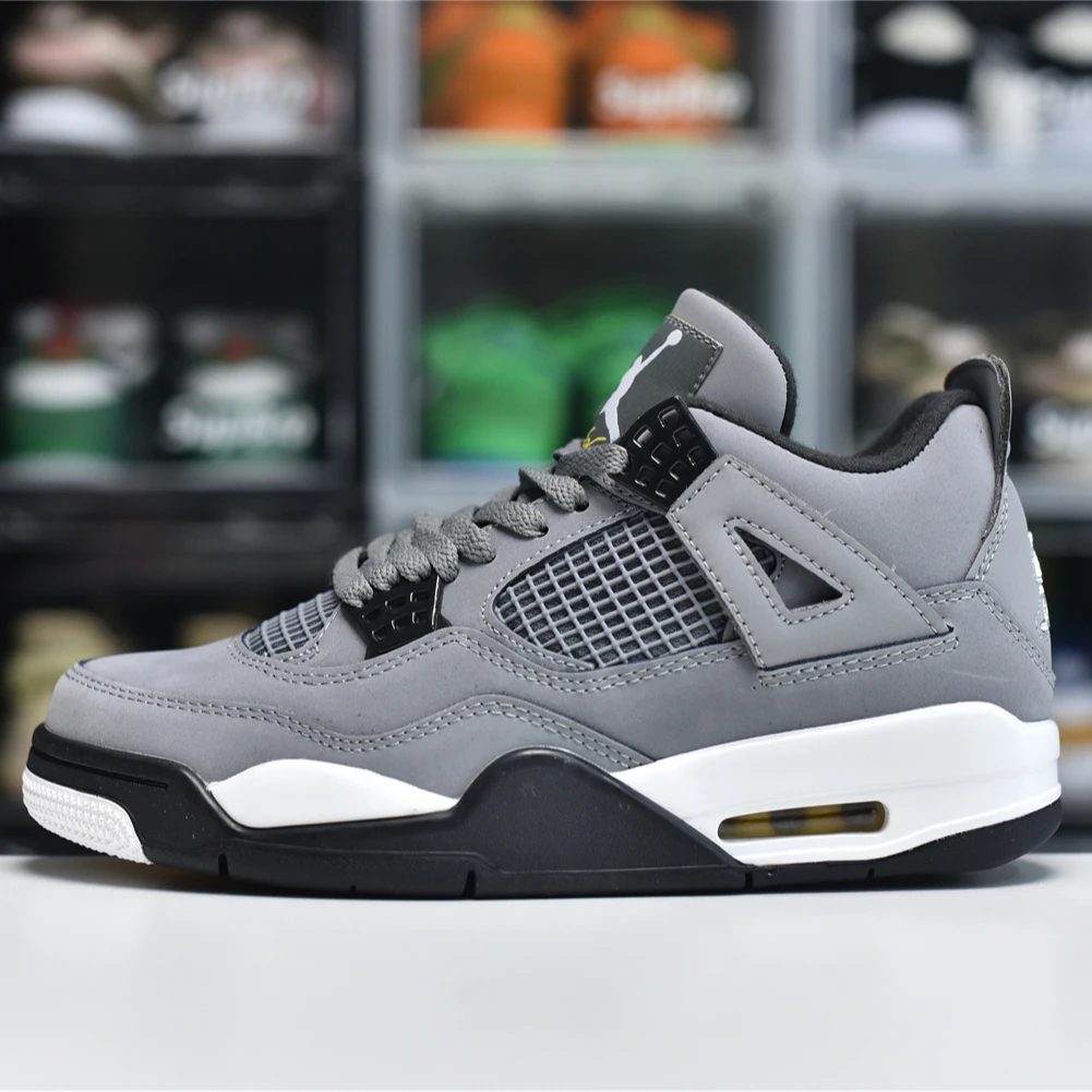 

Best Quality Air Brand 4 Retro Basketball Shoes Aj4 Sports Outdoor Running Nike Shoes, Black