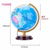 OEM ODM Custom Design educational tools globe of the world promotion business gifts 34cm world globe metal with cheap price