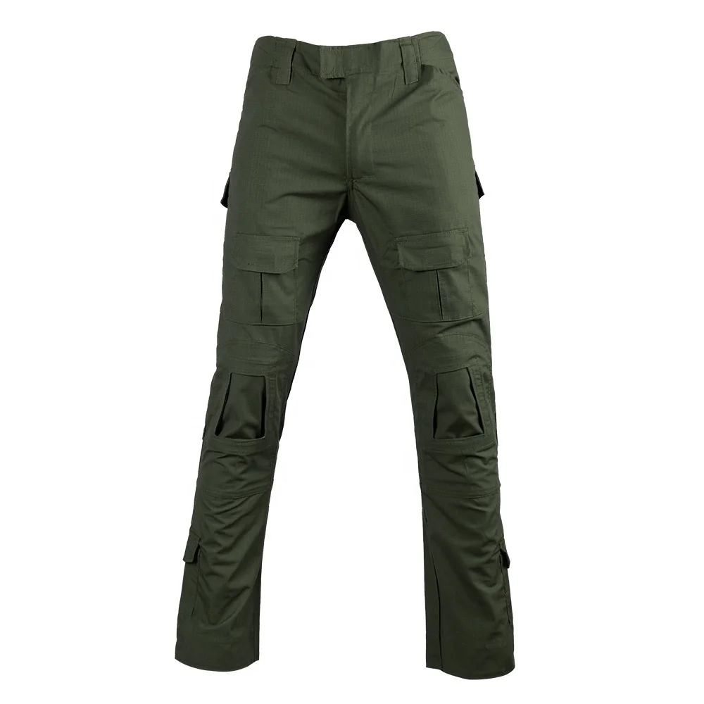 

Men's od green Tactical combat trousers military pocket pant