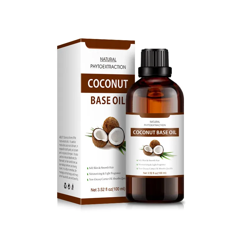 

Wholesale Carrier Oil 100% Organic Pure Coconut Jojoba Sweet Almond Argan Olive Roseship Refresh Oil 100ml Base Oil