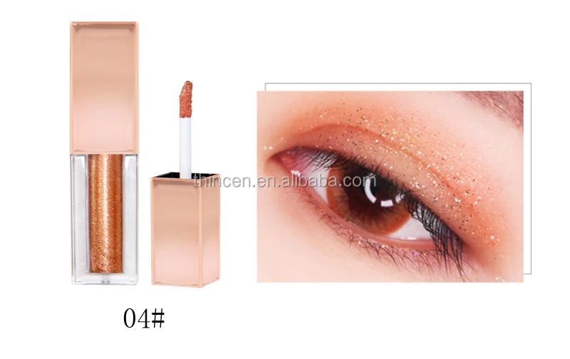 Colorful High Pigment Glitter Wet Liquid Eyeshadow Private Label
