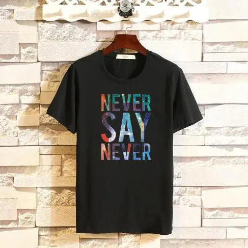 

Summer plus size men's short-sleeved t-shirt extra large loose fat guy men's oversized