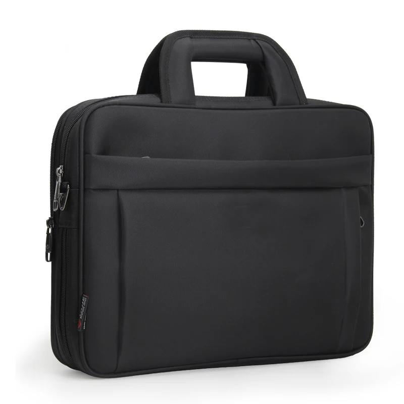 

Wholesale business polyester black laptops messenger bag business Custom Logo Water Resistant Laptop Bag, Any colors can be customized