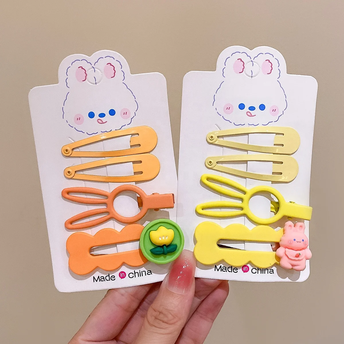 

2PCS 4PCS A Set cloud hair clip Super cute cartoon princess BB clip