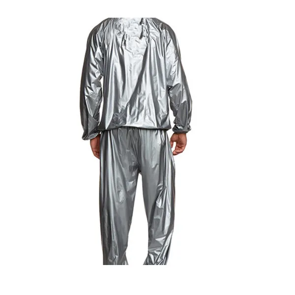 
custom fitness sweat pvc plastic sauna suit losing weight 