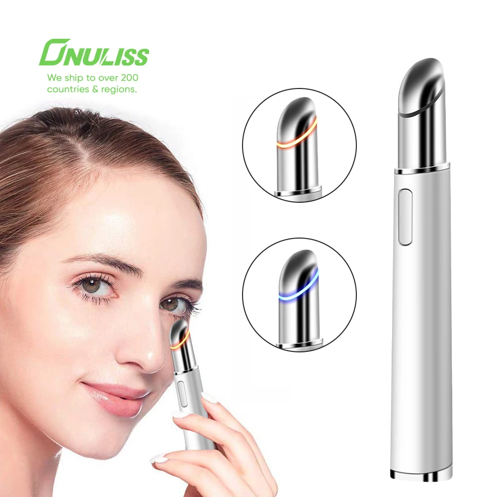 

Wireless Eye Care Electric Eye Massager Pen Hot Compress Ionic Eye Wand Beauty Device
