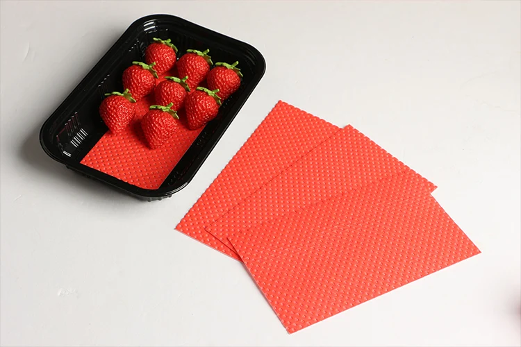 130mmx90mm Soaker Water Absorbing Anti Moisture Vegetable Fruit