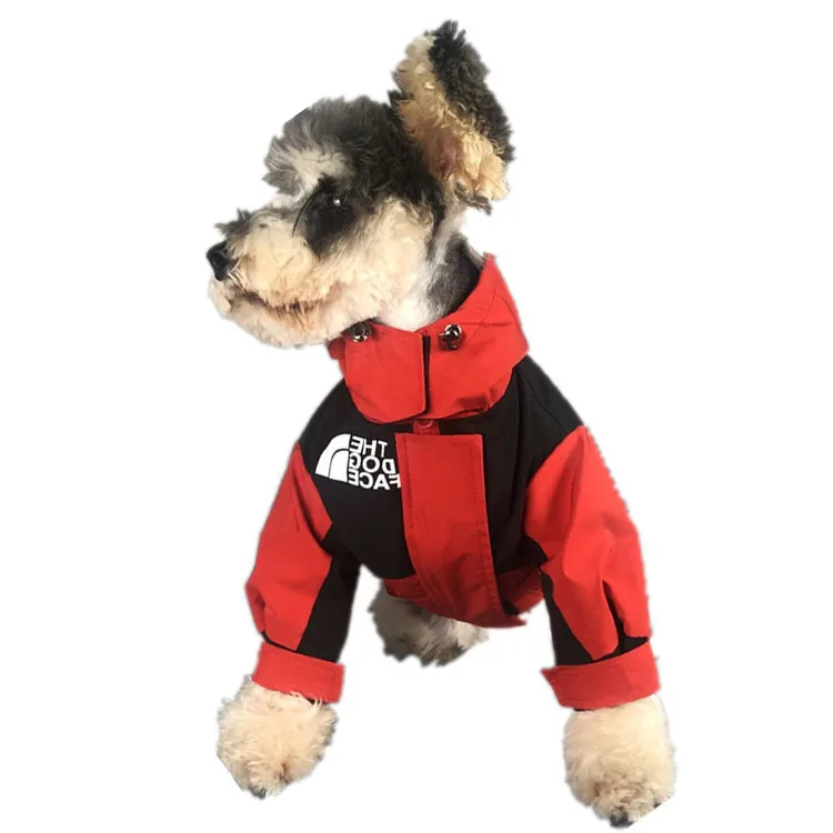 

Popular Brand Winter Small Fashionable Luxury Hoodie Dog Coats Jackets Winter Pet Clothes, Red,white,yellow
