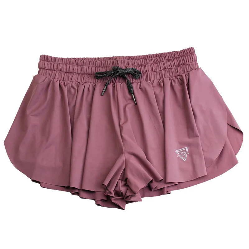 

Summer Women's Fitness Gym Running Breathable Sports Yoga Shorts Quick Dry Short Pants