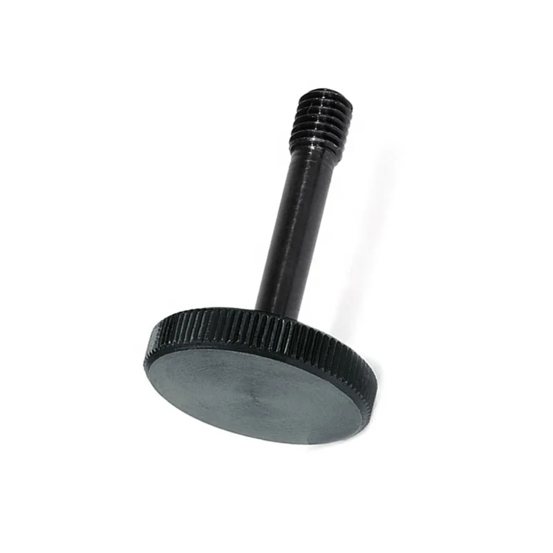 
Factory Direct Plastic Flat Round Head Knurled Knob Thumb Screws 