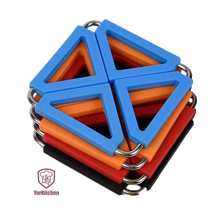 

Silicone Resistant Hot Pads Trivet Mat Silicone Insulated Hot Pads