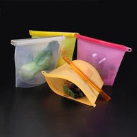 

Hot Selling Food Grade Custom Reusable Silicone Fresh Food Storage Vacuum Frozen Bag