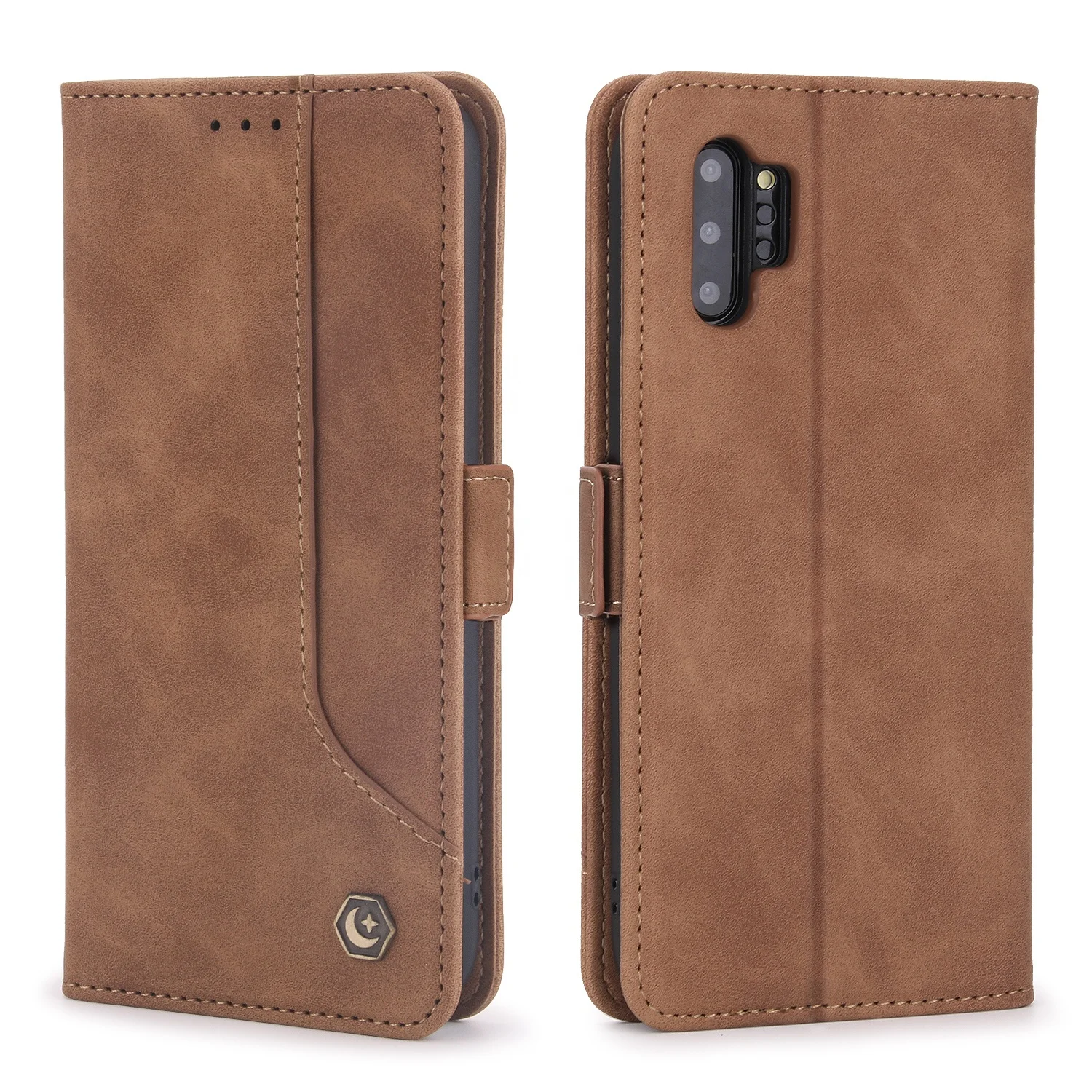 

Durable Protective Phone Case For Samsung Note 9 Note 10 Plus Wallet Case PU Leather Case Magnetic Phone Cover