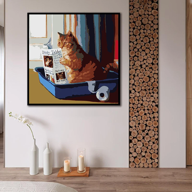 DIY Oil Painting Animal Paint