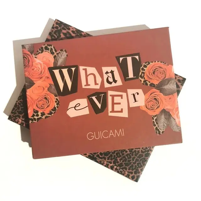 

GUICAMI 12 Color Rose Leopard Eyeshadow Palette Matte Pearl Glitter Natural Eye Beauty Makeup Waterproof Long Lasting Eyeshadow