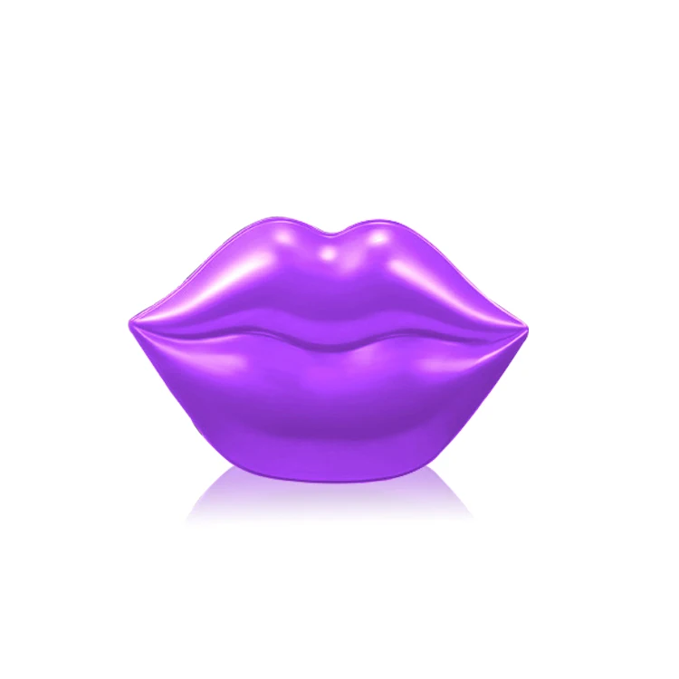 

Wholesale Natural Organic Beauty Cosmetics Hydrating Exfoliation lip care Purple Lip Mask
