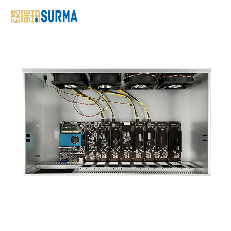 

Reasonable Price Latest Product Bitcoin Mining Machine Gold Mine Rig 9 Gpu