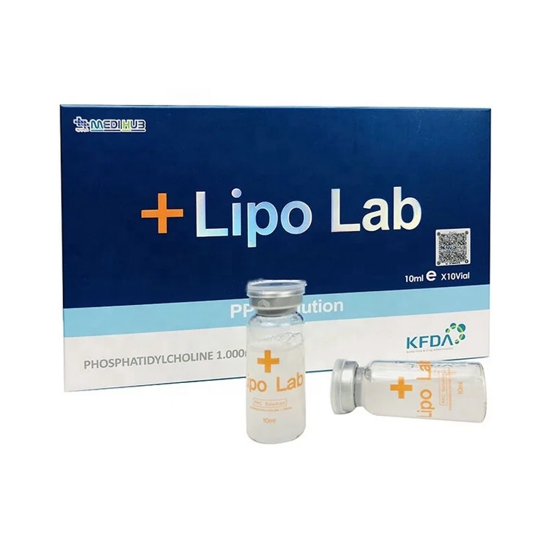 

Lipolab fat dissolving solution injection ppc lipolytic for body slimming