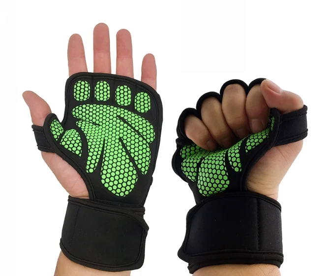 

Workout Pads with Adjustable Wrist Support for Power Lifting Pull Ups, Custom color