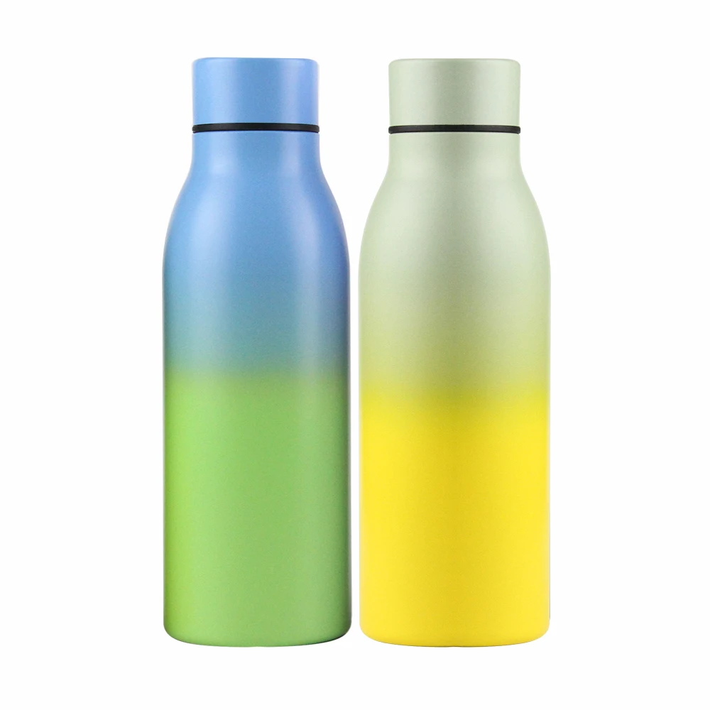 

Amazon Top Seller 2021 New Design Double Wall Stainless Steel Vacuum Flask Insulated Thermos Sport Water Bottle with Custom Logo, Customized color