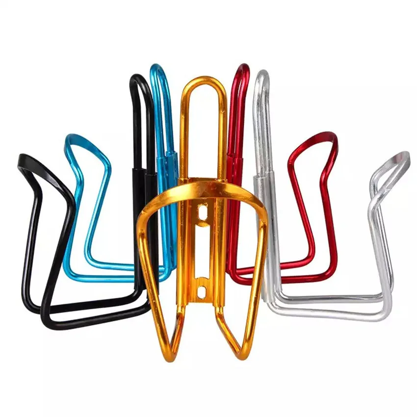 

bicycle bottle holder bottle holder bicycle alloy aluminum lightweight water bottle holder cages brackets bicycle accessories, Black, silver, red, blue, yellow
