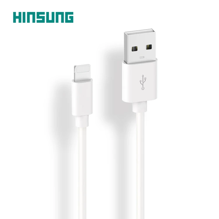 

Foxconn MFi Certified USB Cable for iPhone 6 7 8 X Original Material Data 8Pin Cable for Apple Charging, White