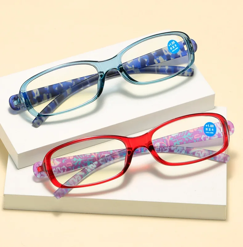 

2022 Fashion tr90 reading glasses blue light blocking wholesale reading glasses men women in stock