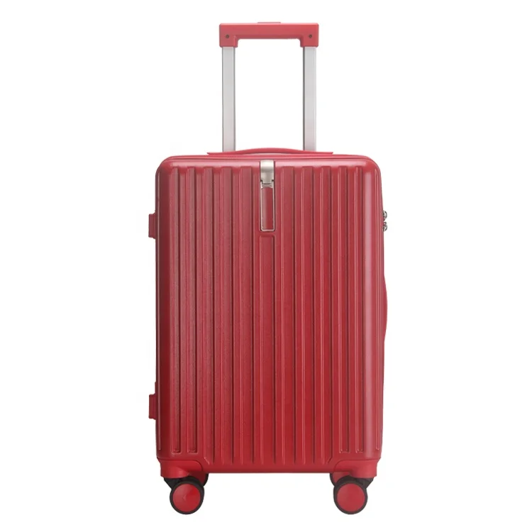

Hardside Trunk Aluminum Firm Spinner Equipaje Smart Luggage Traveling Suitcase Carry-on, Pink,red,black,yellow,white,blue