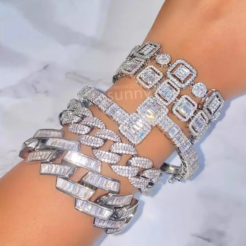 

sparking bling 5A cubic zirconia diamond women luxury brand bracelets