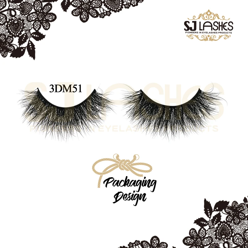 

Top Sellers Free Samples Pack For 3D Mink fur Eyelashes, Natural black