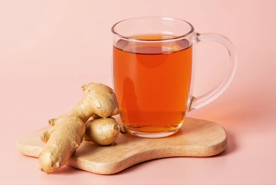 Variety of natural remedies including ginger, peppermint, and probiotic foods arranged for digestive health