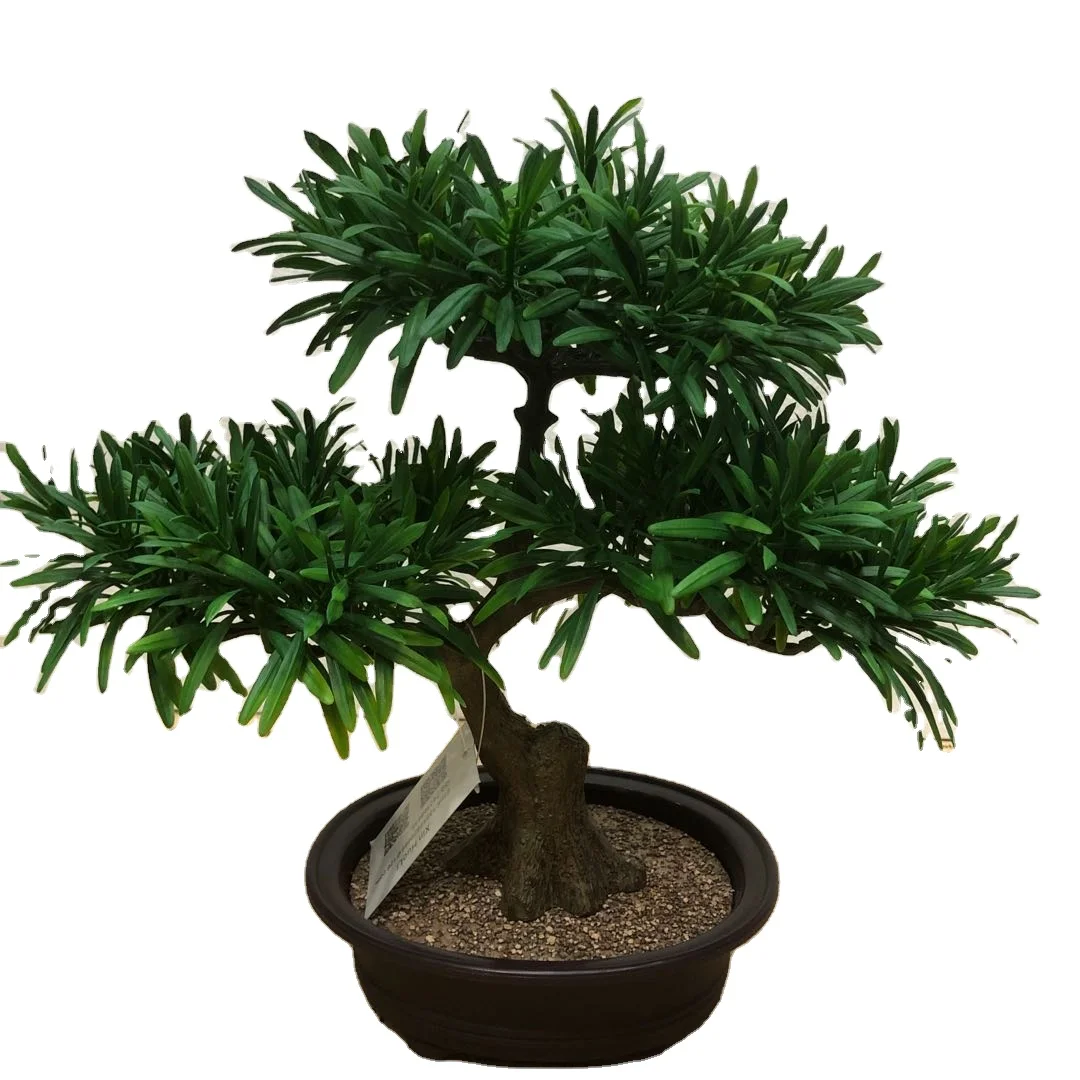 

Customized artificial boxwood grass plant bonsai vintage potted for home indoor decoration