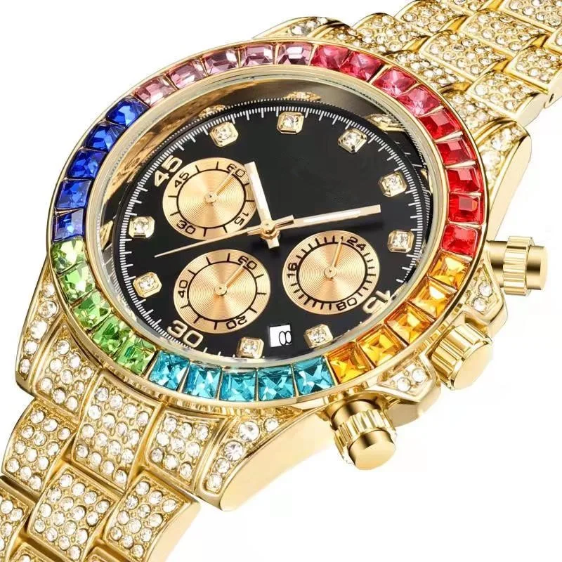 

Reliable Brand Watches Men Cheap Watches In Bulk Men Iced Out Bling Jewelry High Quality Watch