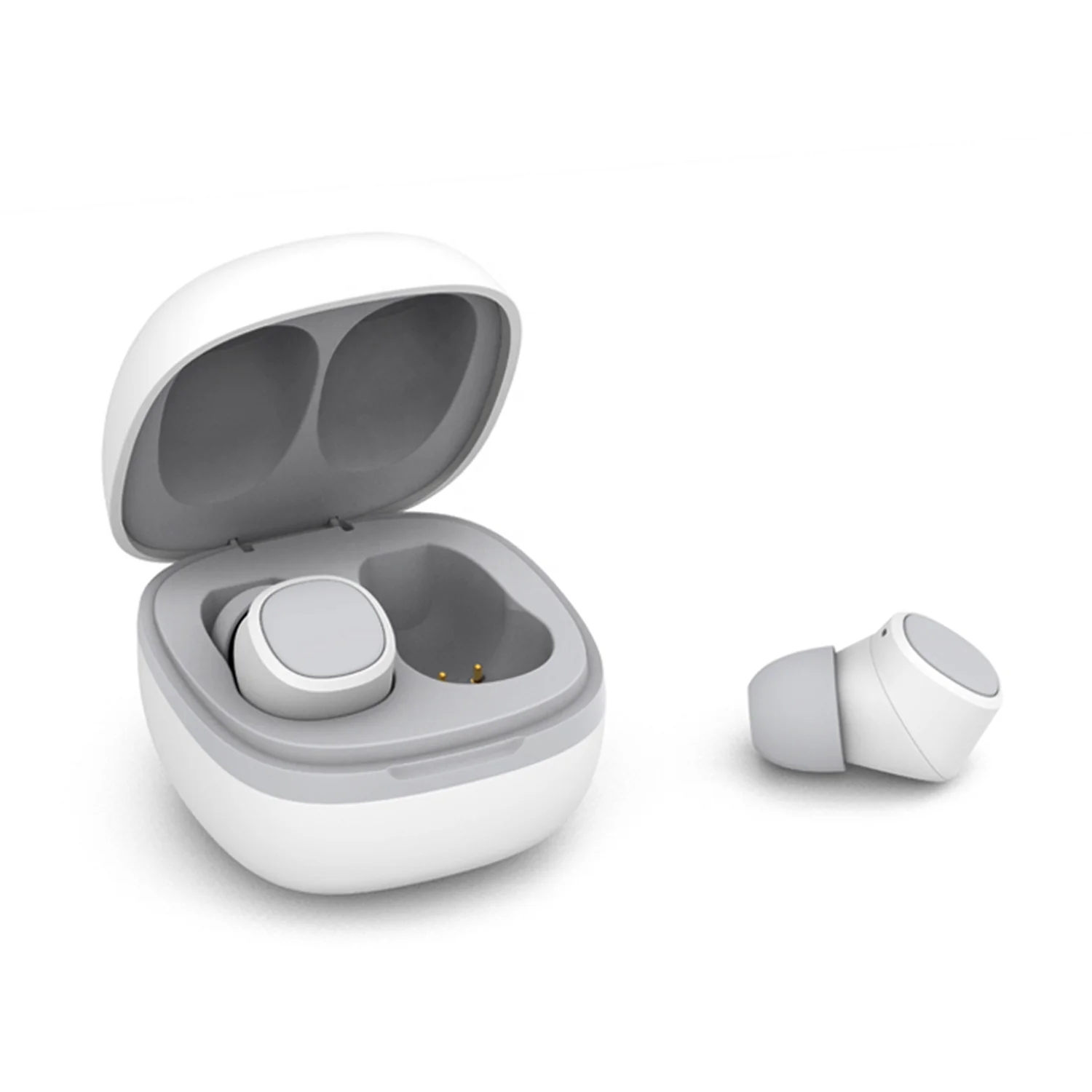

Newest design mic hand free earbuds tws wireless earphone