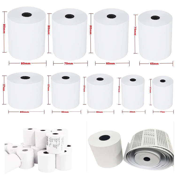 
Custom Wholesale Manufacturer Jumbo Rolls Thermal Paper for Cash Register 