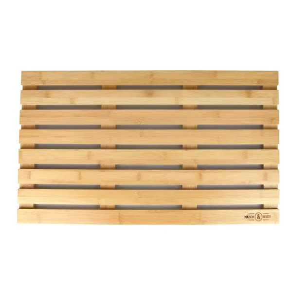 Bamboo Duckboard Non Slip Bath Mat Shower Nonslip Rugs Bamboo Wooden