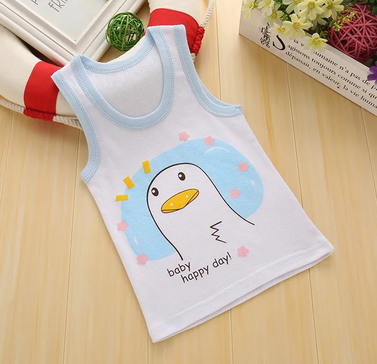 
Children Kids Underwear Cotton Tees New Summer Baby Vest 