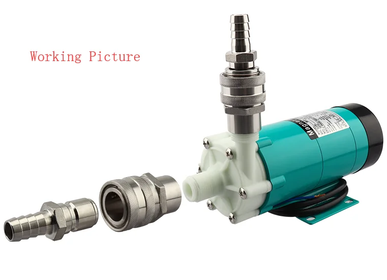 Food Grade Homebrew Pump Brewery Beer Wort Pump Mp 15r Drive