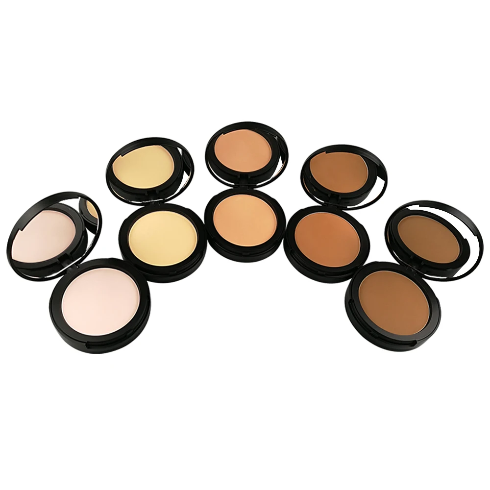 

Wholesale 5 Colors Make up Face Powder Matte Custom logo Waterproof Face Pressed Powder