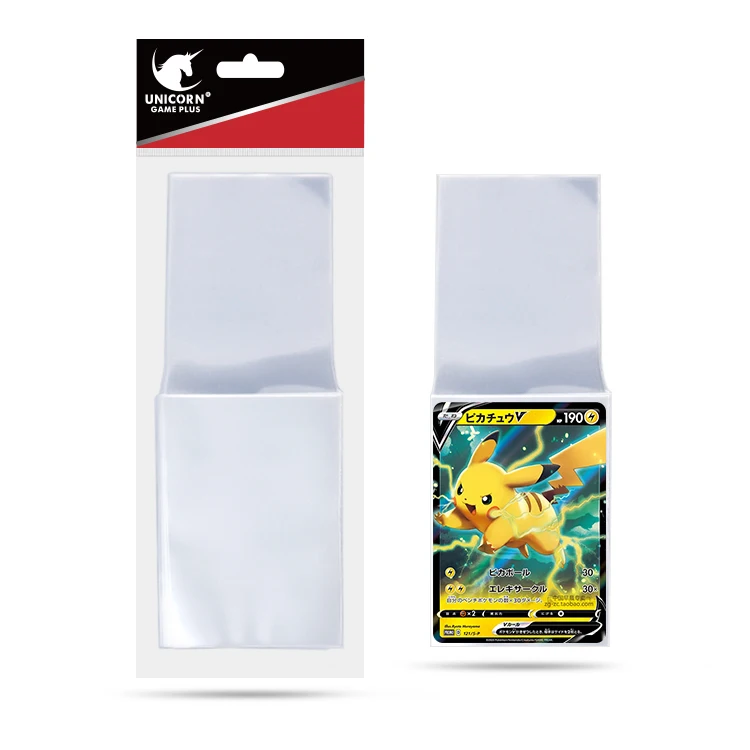 

New!!! 1000pcs Closable Inner Sleeves Fully Protection 64x89mm perfect fit card sleeves