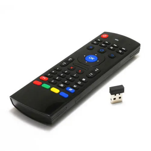 

factory price mx3 Air Mouse 2.4g remote control for android tv box, Black