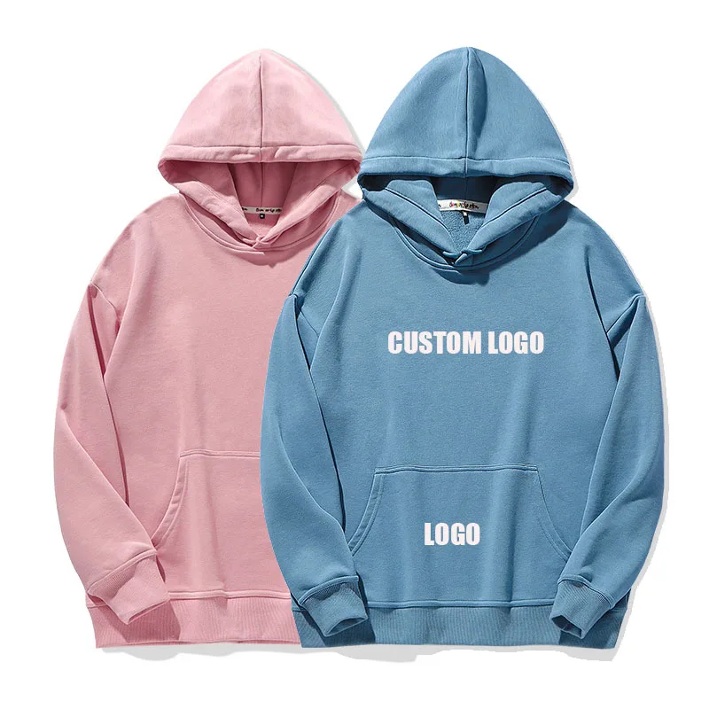 

Free shipping Oem Custom Design Plain Fleece Fabric Hoodie Streetwear Clothing For Men