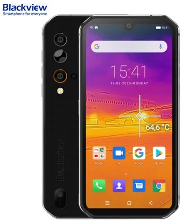 

In Stock Original Blackview BV9900 Pro cellular 48MP Camera 8GB+128GB mobile phone 5.84 inch Android 9.0 Network: 4G Smartphone