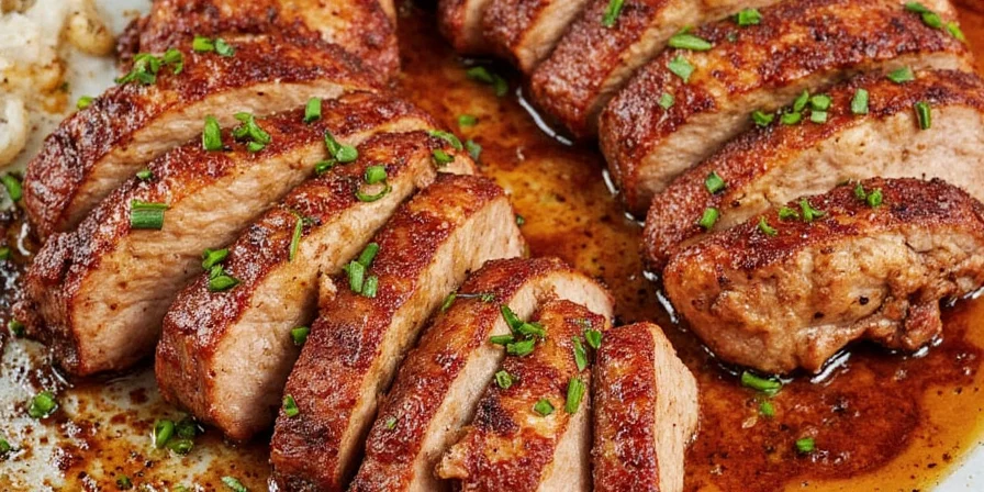Marinade ingredients laid out on a cutting board